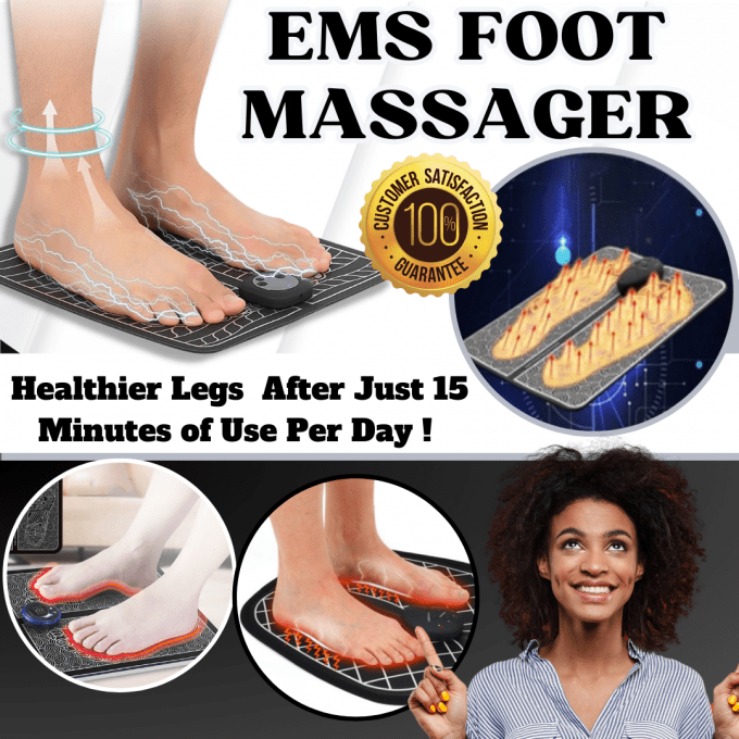 EMS ELECTRIC PULSE FOOT MASSAGER